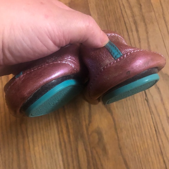 Guc size 10 custom sparkly pink Tieks - Picture 2 of 6